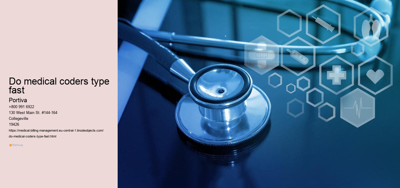 Do medical coders type fast