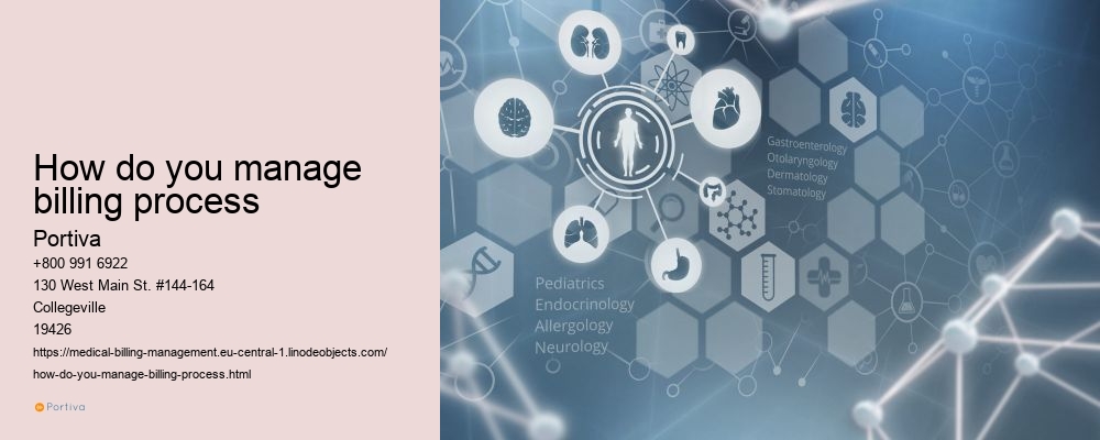 How do you manage billing process