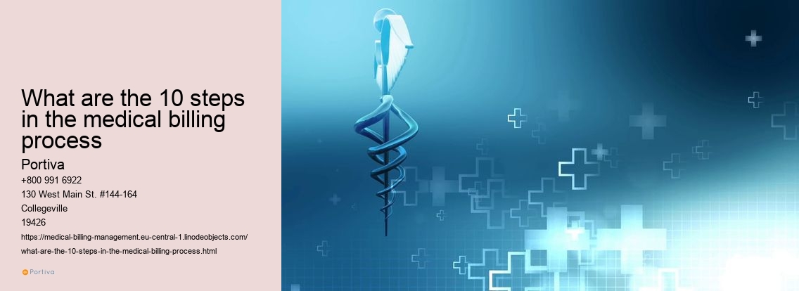 what are the 10 steps in the medical billing process